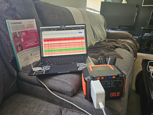 Backup Power Made Easy: MARBERO 88.8Wh Portable Power Station M138 for Blackouts