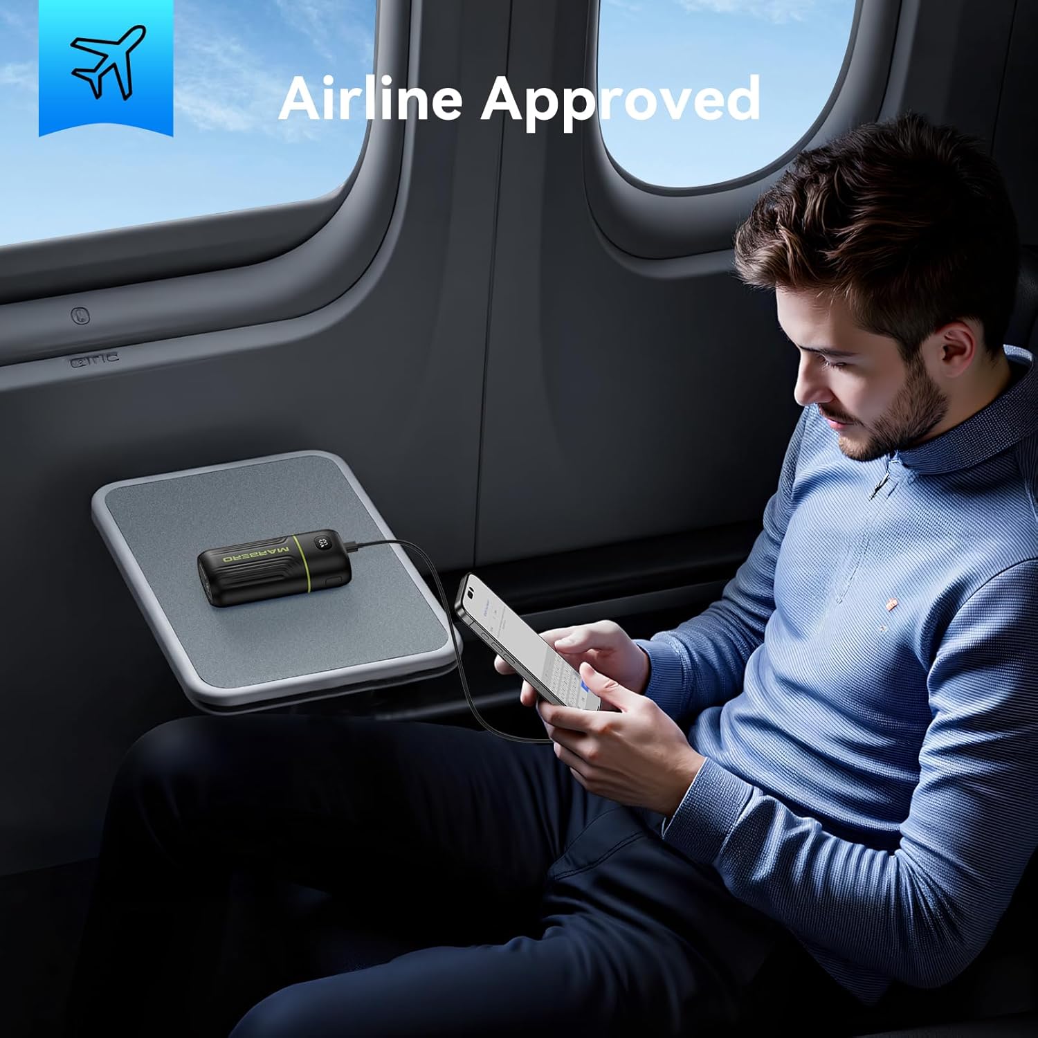 MARBERO 10000mAh Mini Power Bank P10A