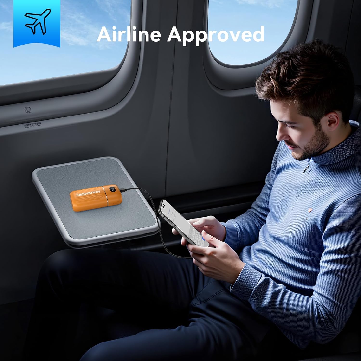 MARBERO 10000mAh Mini Power Bank P10A