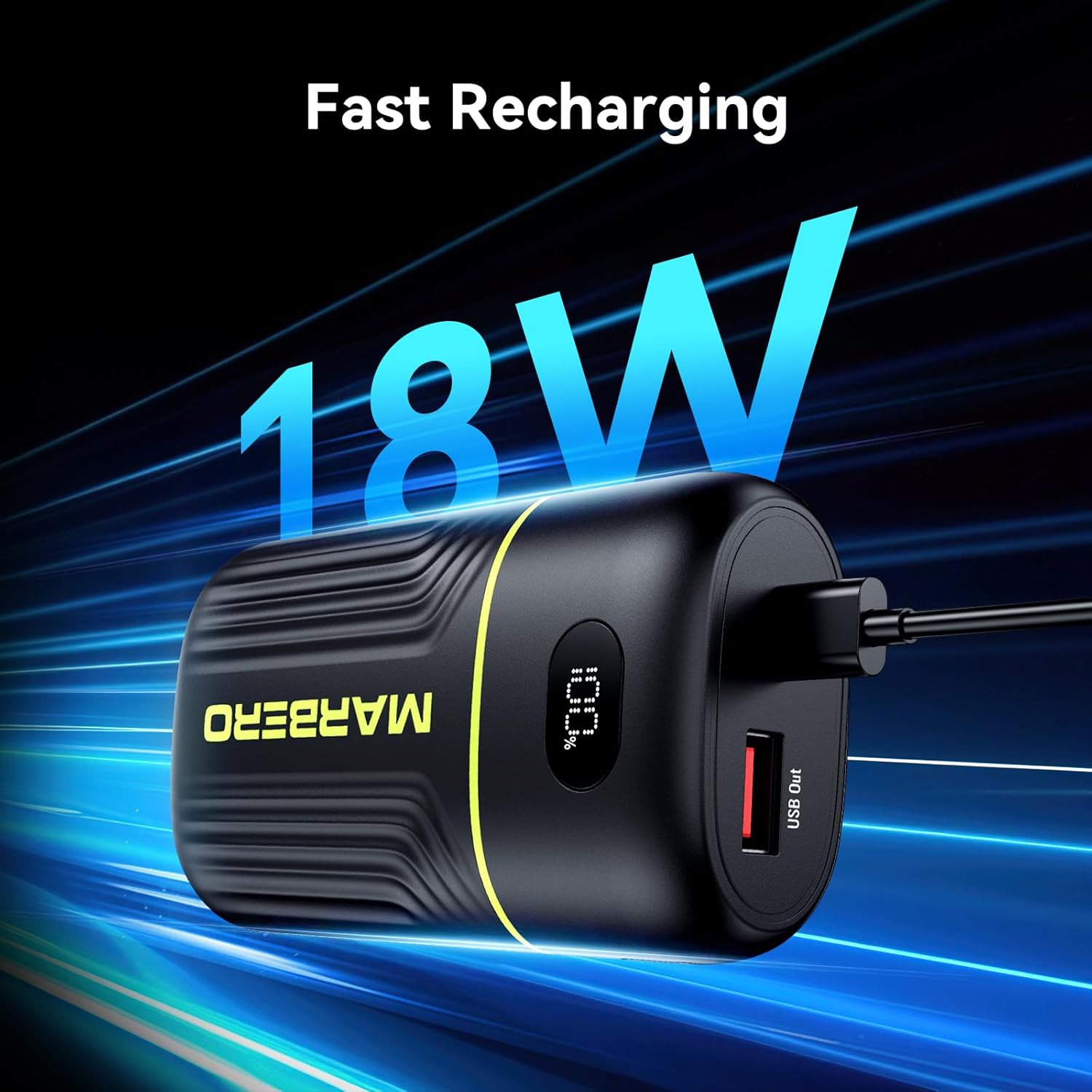 MARBERO 10000mAh Mini Power Bank P10A