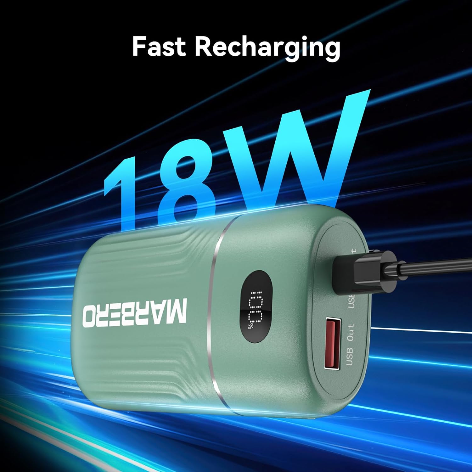 MARBERO 10000mAh Mini Power Bank P10A