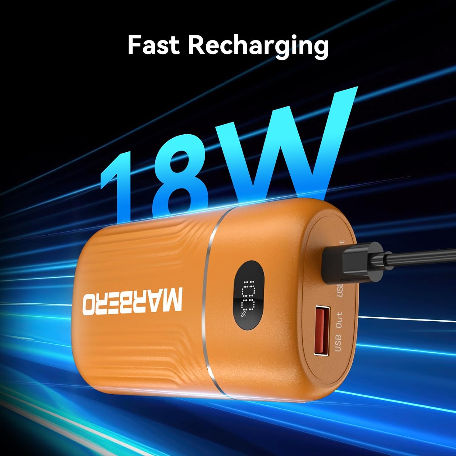 MARBERO 10000mAh Mini Power Bank P10A