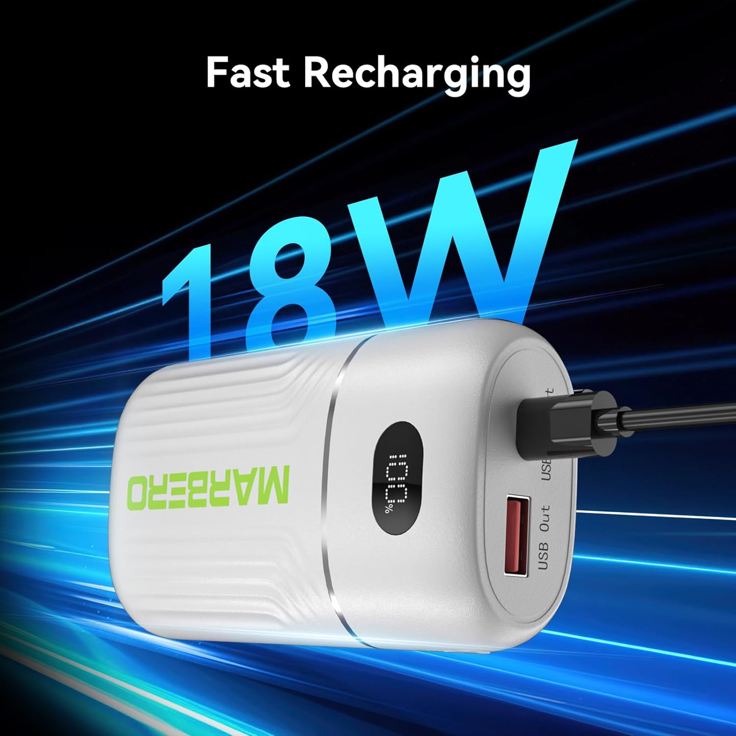 MARBERO 10000mAh Mini Power Bank P10A