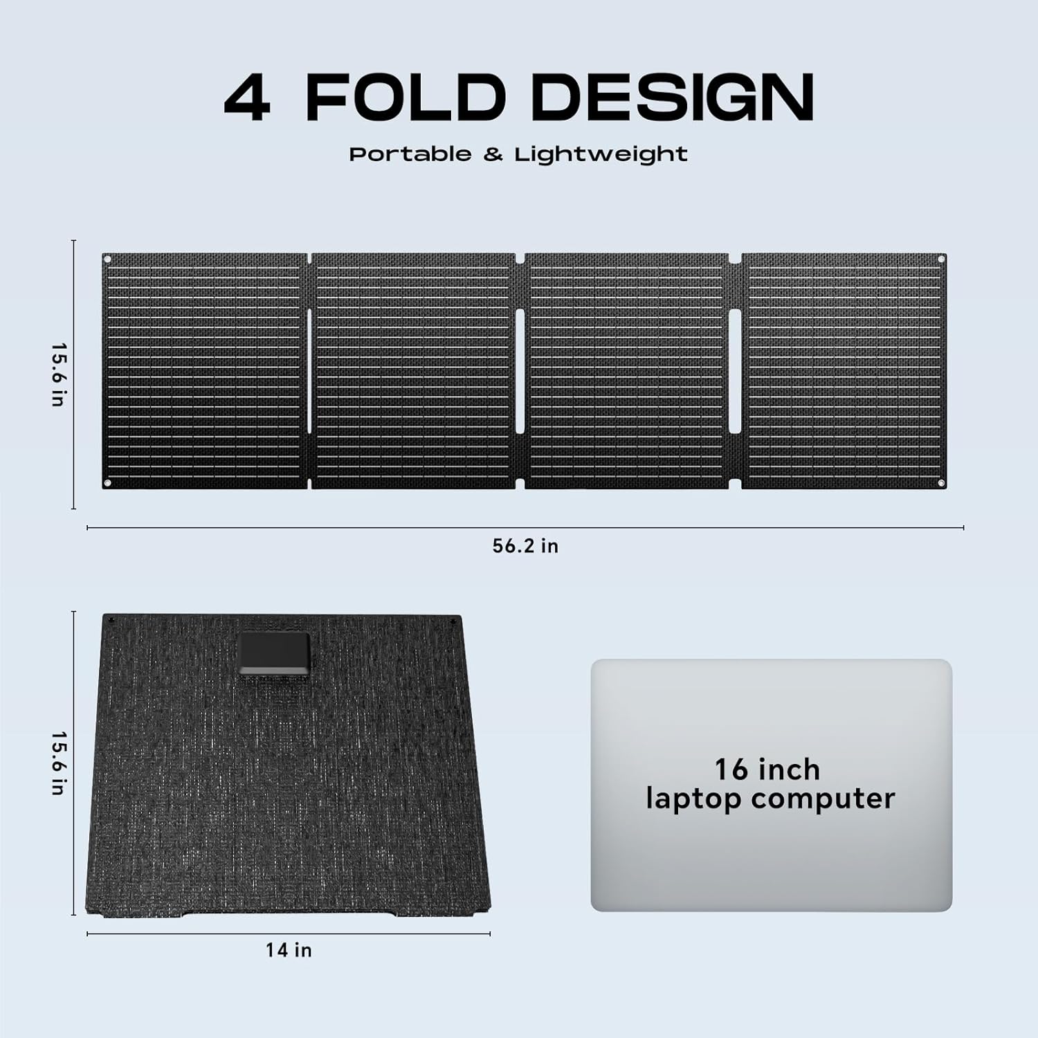 MARBERO 100W Foldable Solar Panel