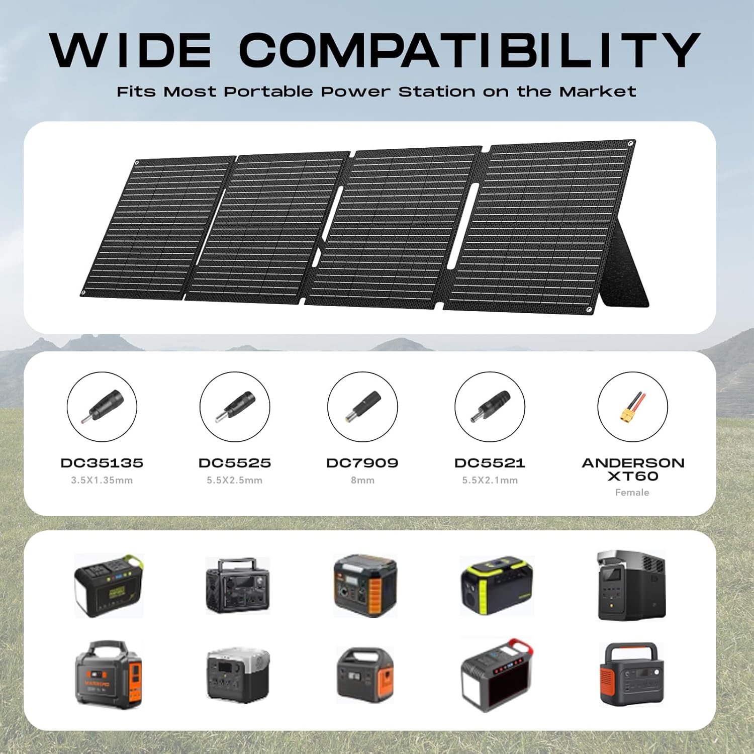 MARBERO 100W Foldable Solar Panel