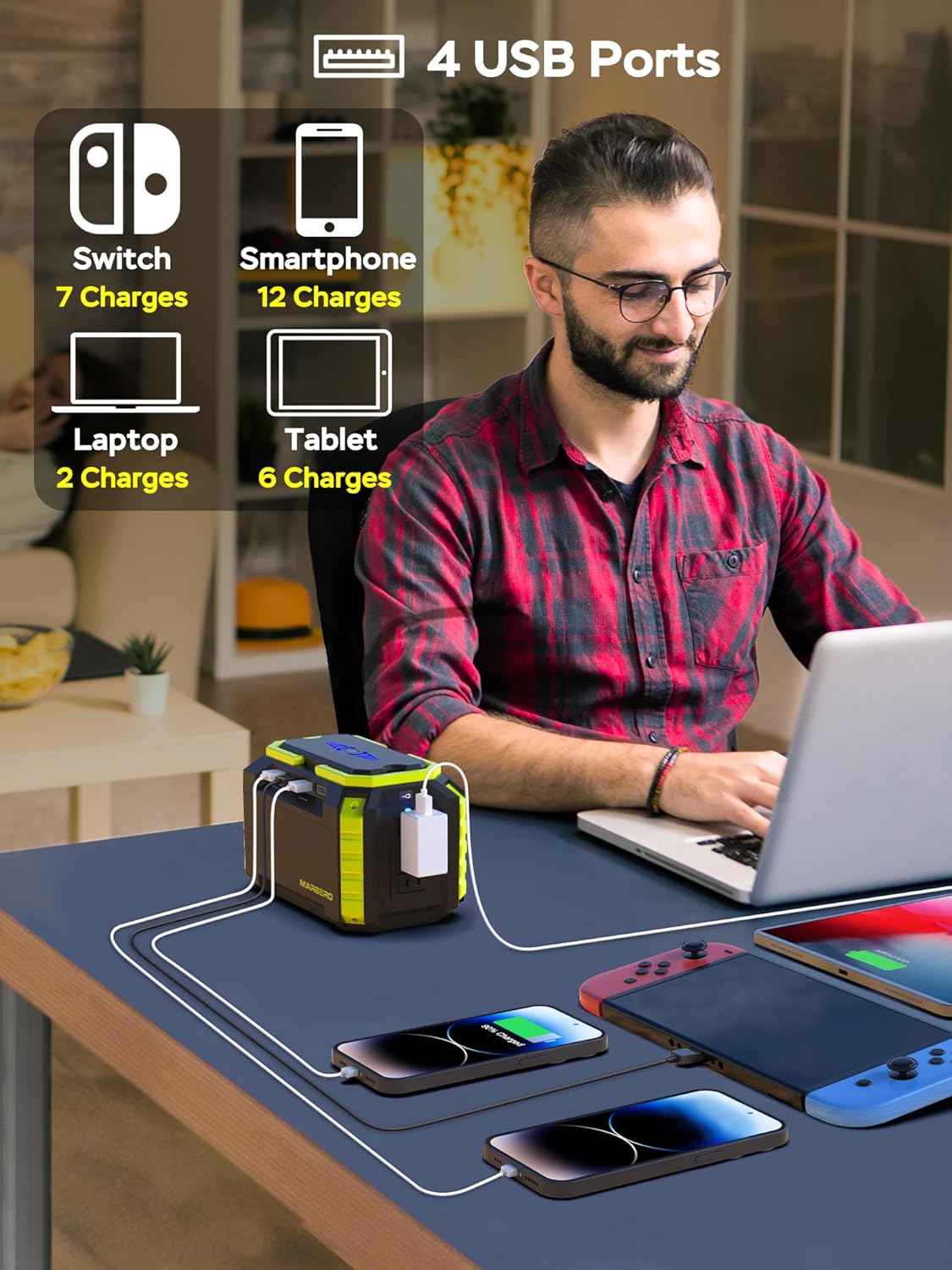 MARBERO 150Wh Portable Power Station