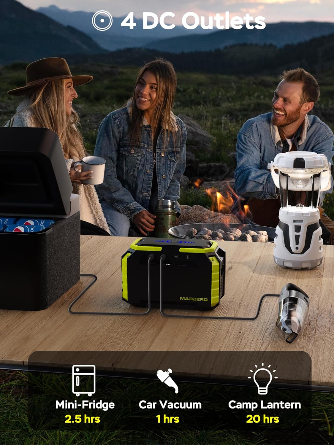 MARBERO 150Wh Portable Power Station