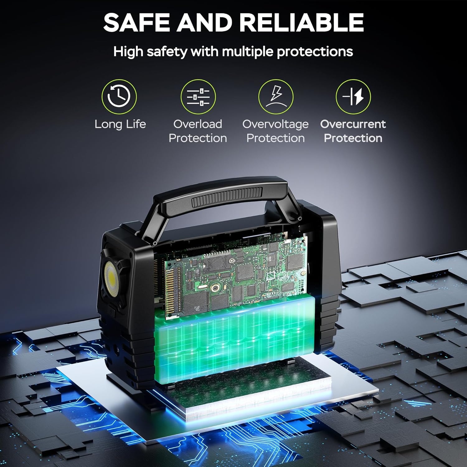 MARBERO 155Wh 100W Portable Power Station