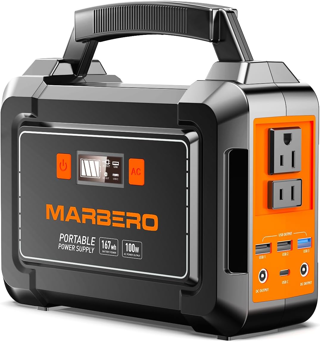 MARBERO 167Wh Portable Power Station