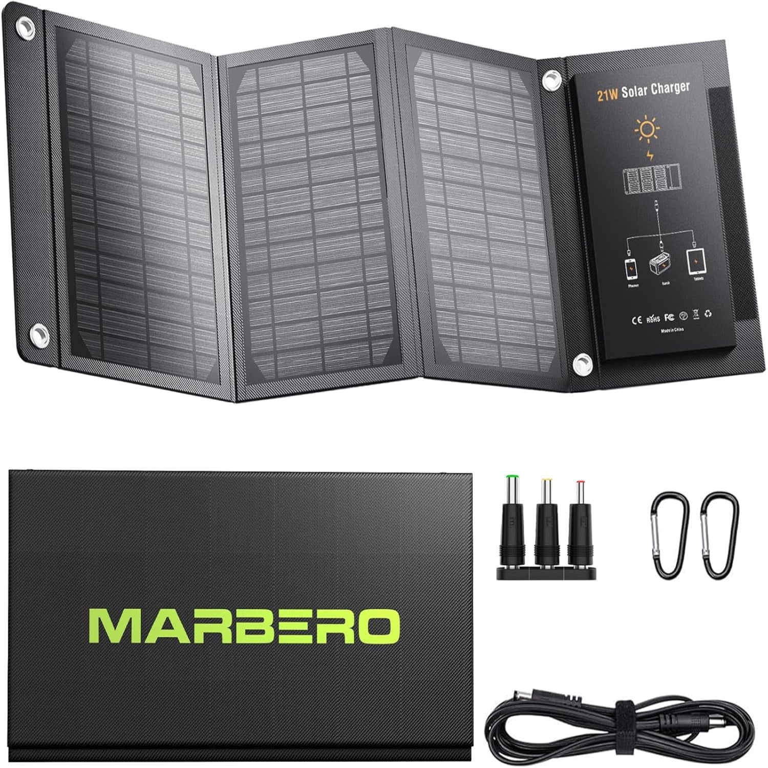 MARBERO 21W Portable Solar Panel