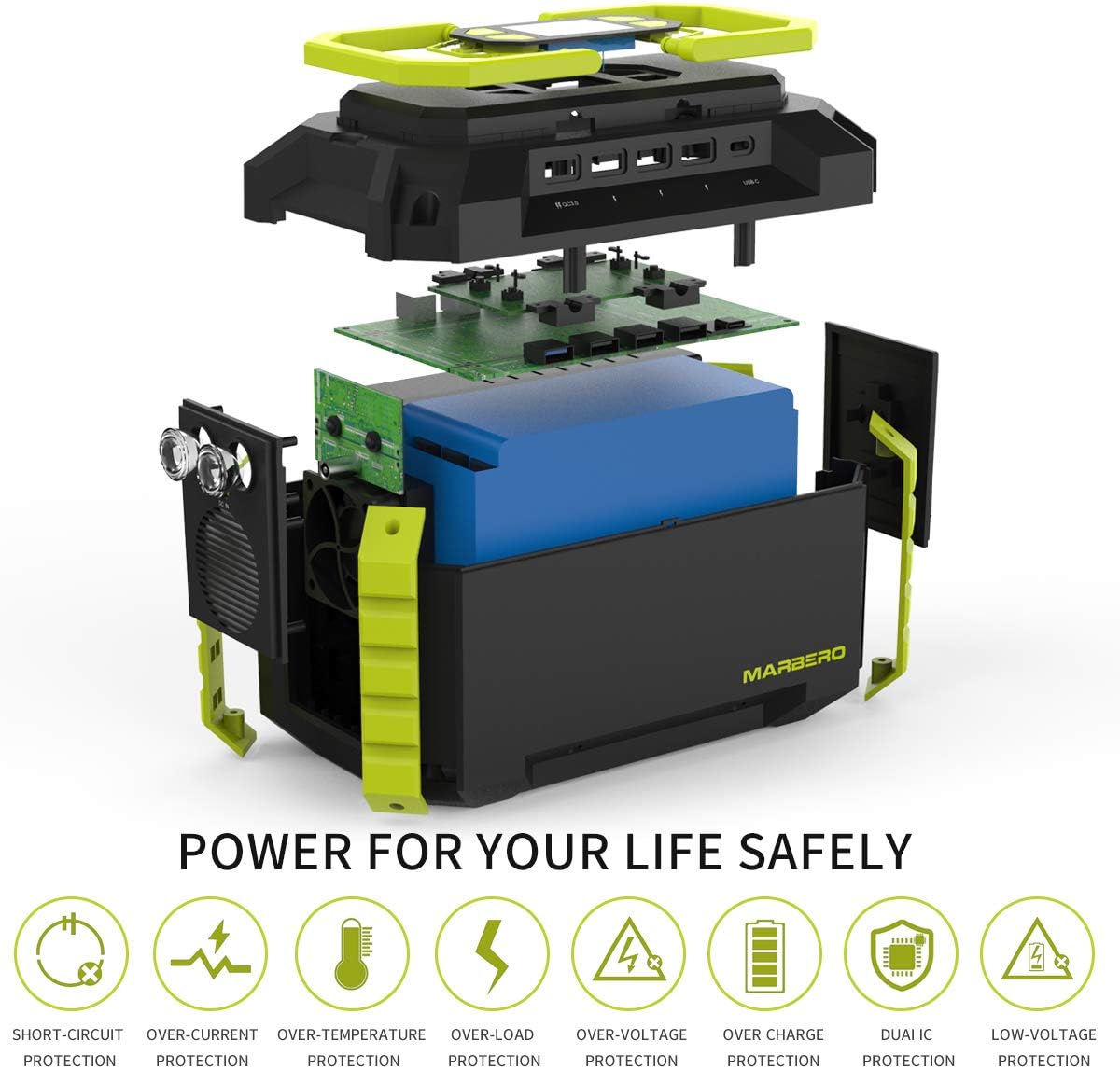 MARBERO 222Wh Portable Power Station