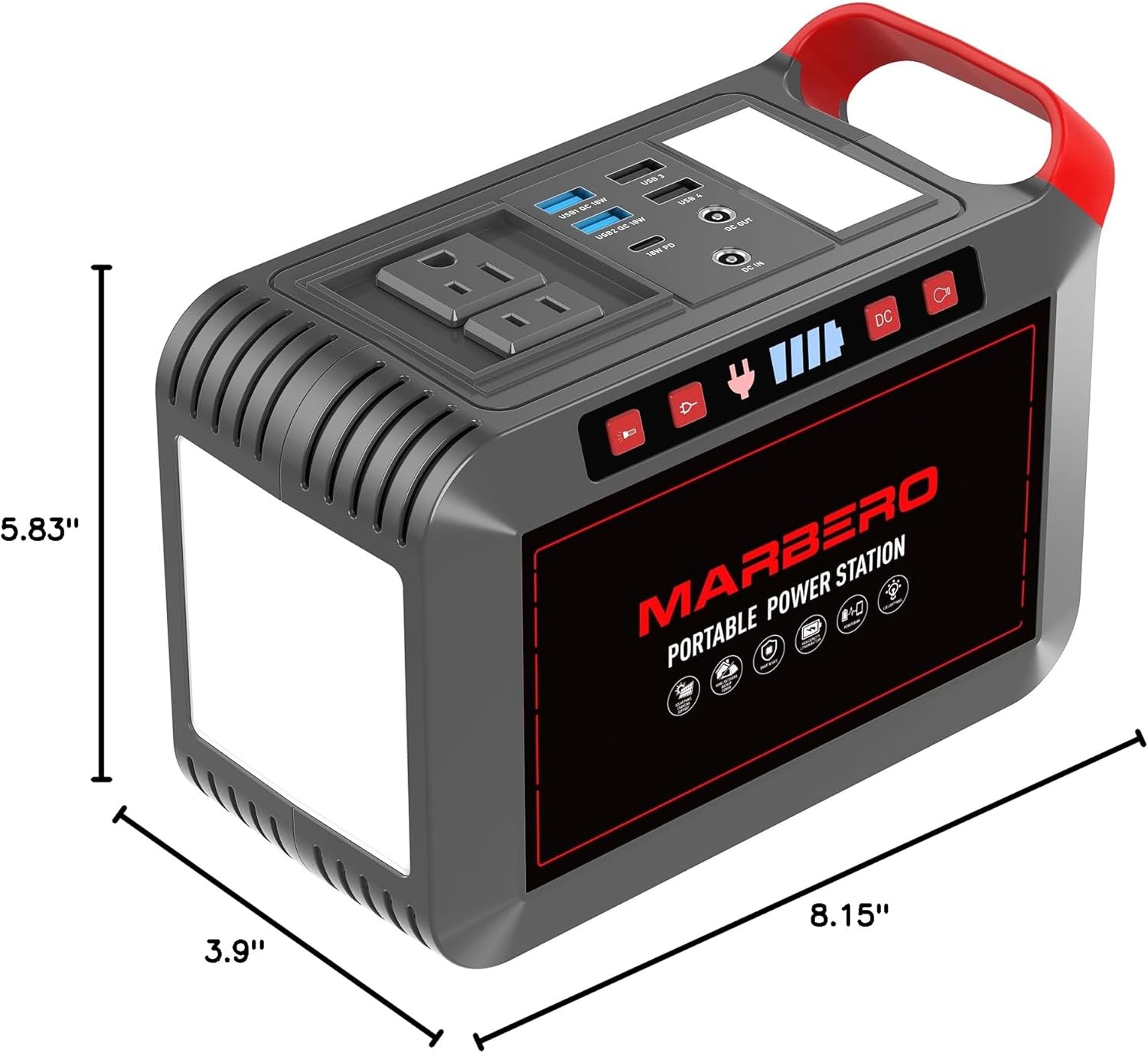 MARBERO 237Wh 300W Portable Power Station