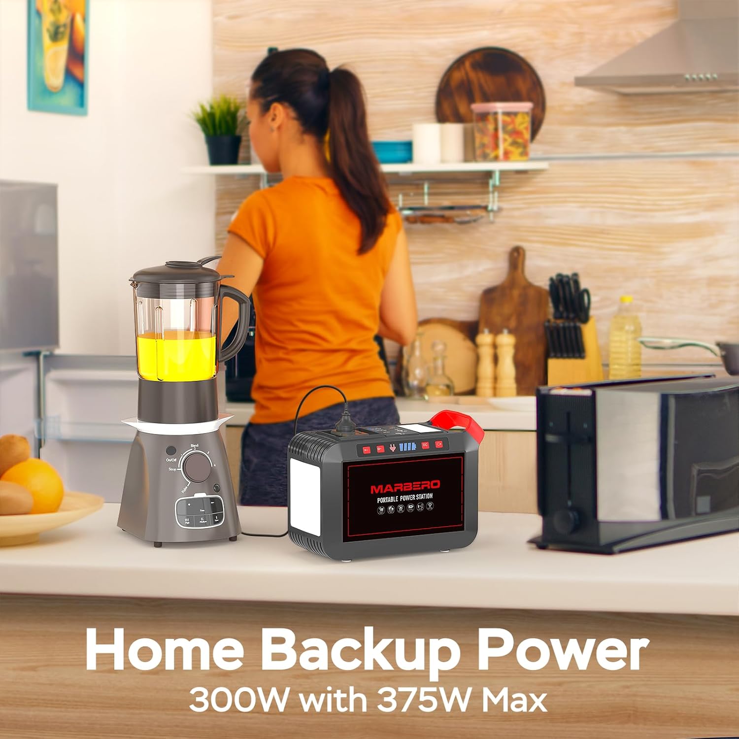 MARBERO 237Wh 300W Portable Power Station