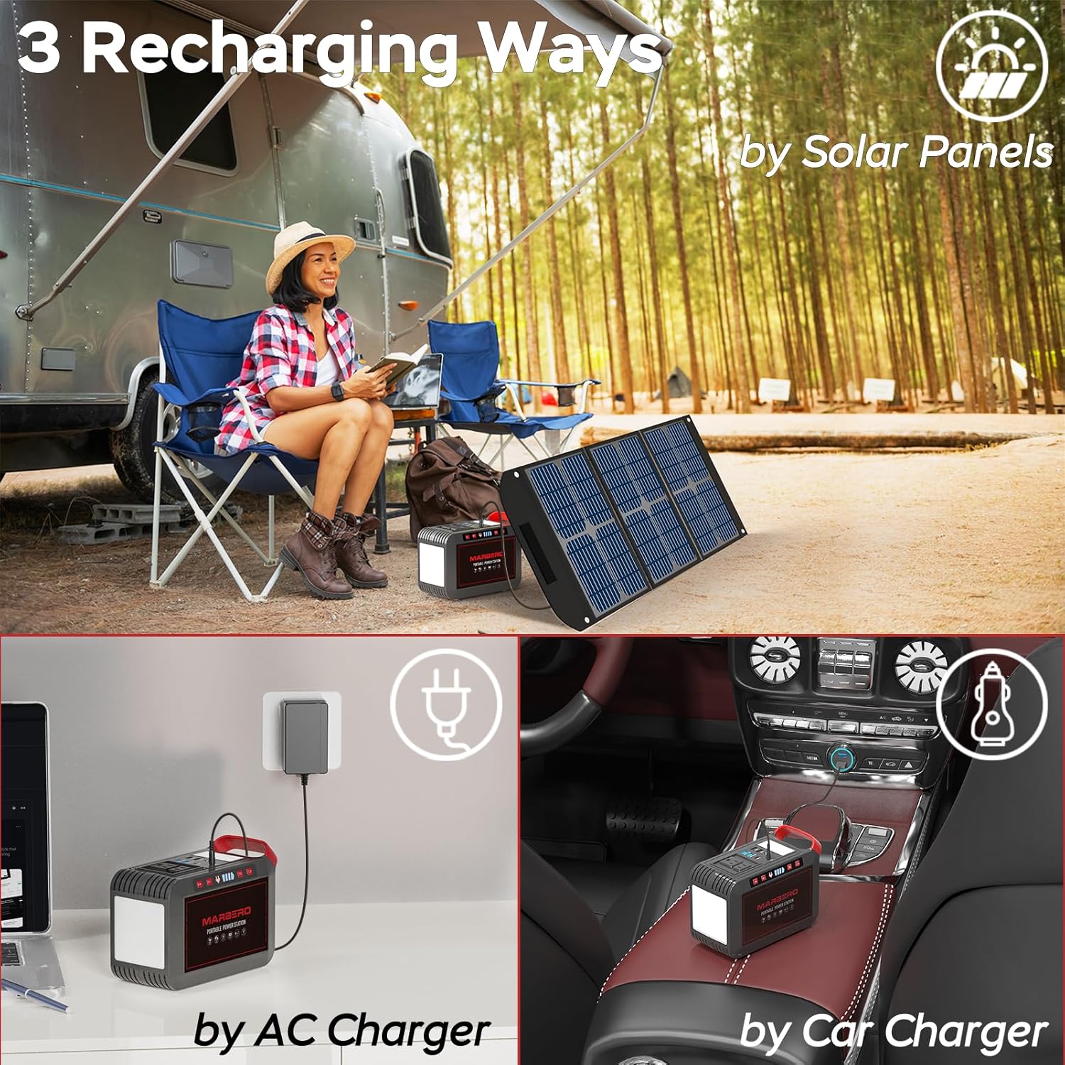 MARBERO 237Wh 300W Portable Power Station