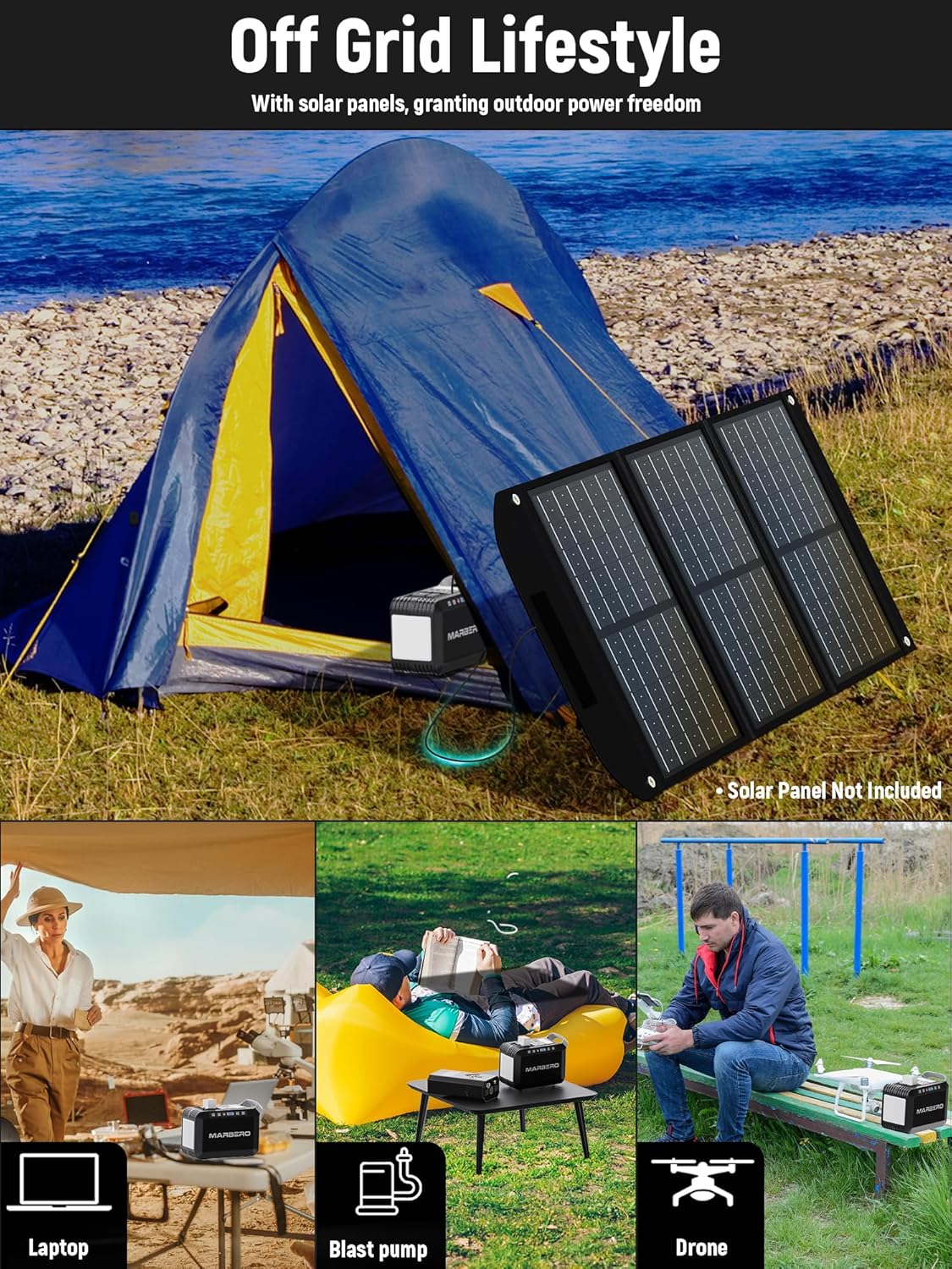 MARBERO 237Wh 300W Portable Power Station