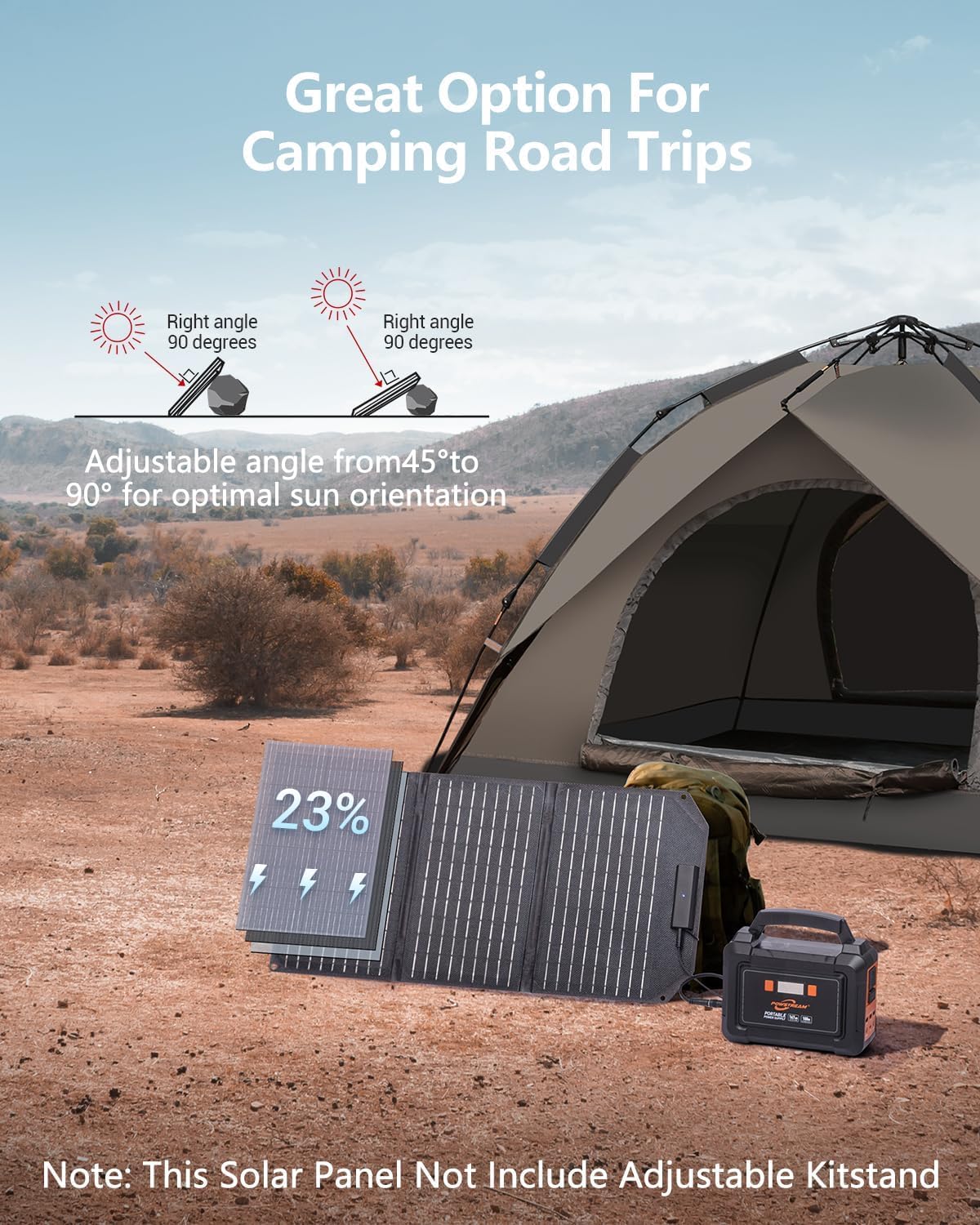 MARBERO 30W Foldable Solar Panel