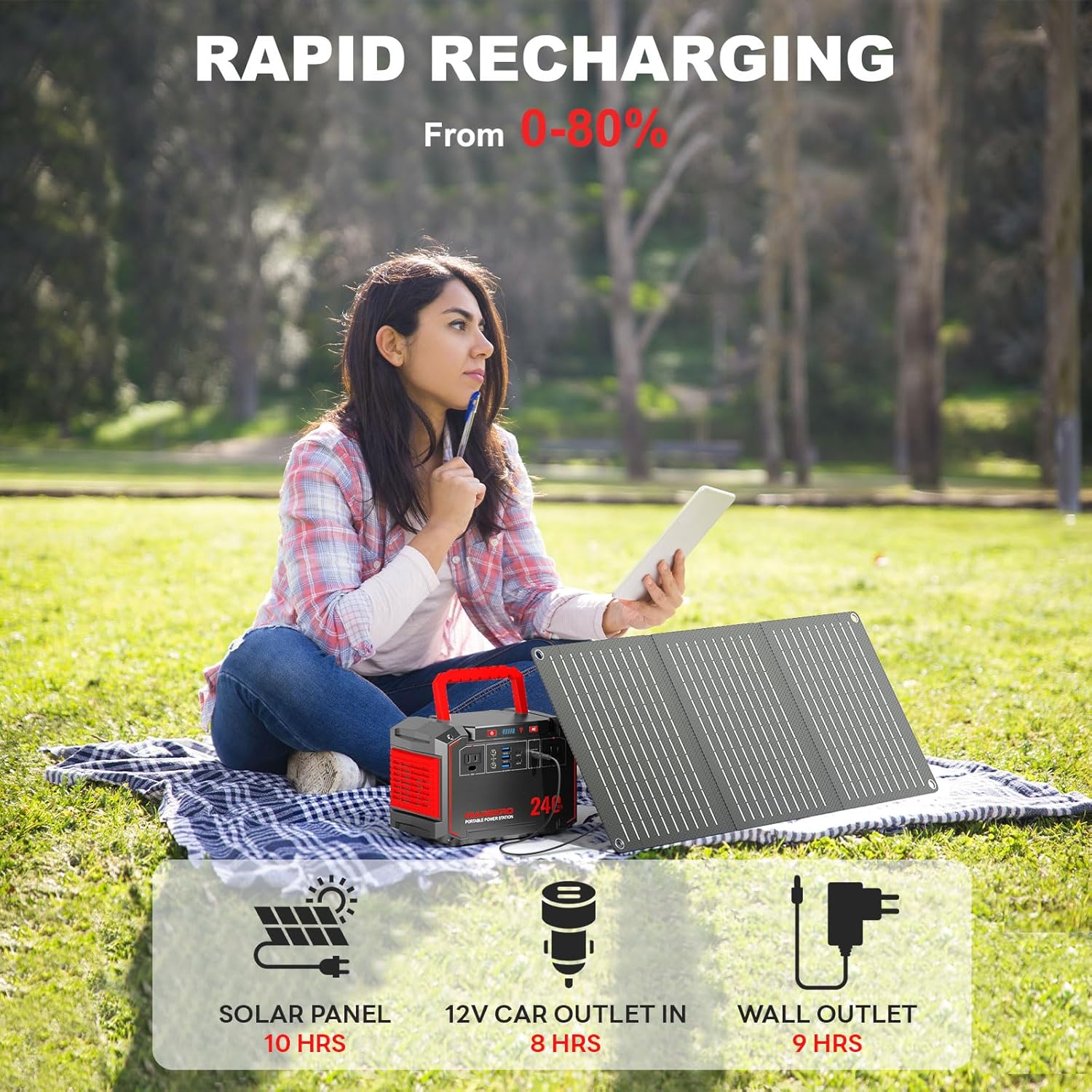 MARBERO 240Wh Portable Power Station