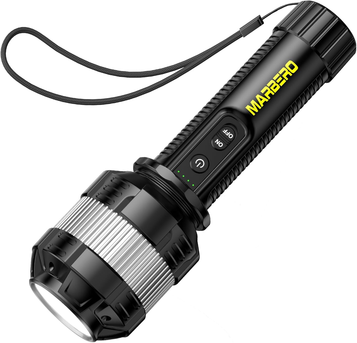 MARBERO 4000mAh Rechargeable Flashlight