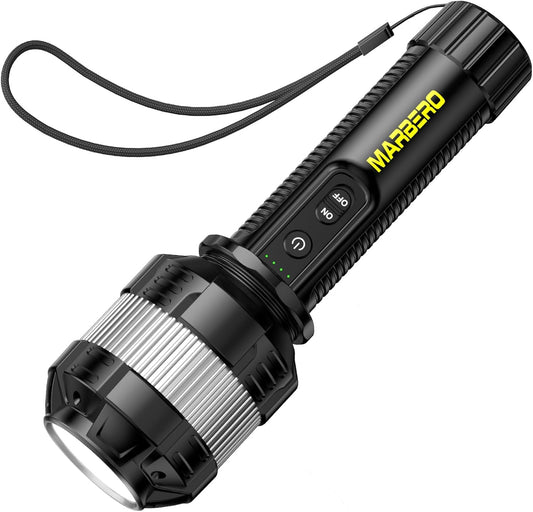 MARBERO 4000mAh Rechargeable Flashlight