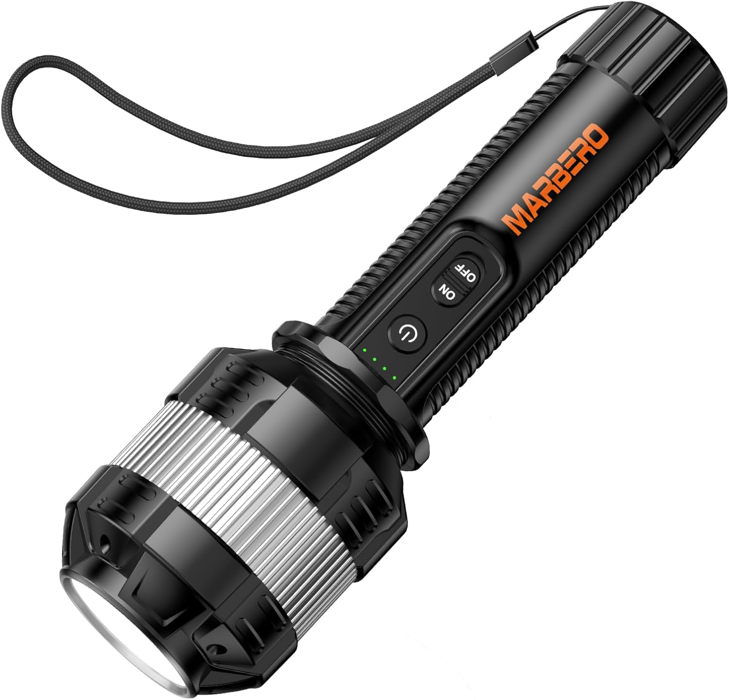 MARBERO 4000mAh Rechargeable Flashlight