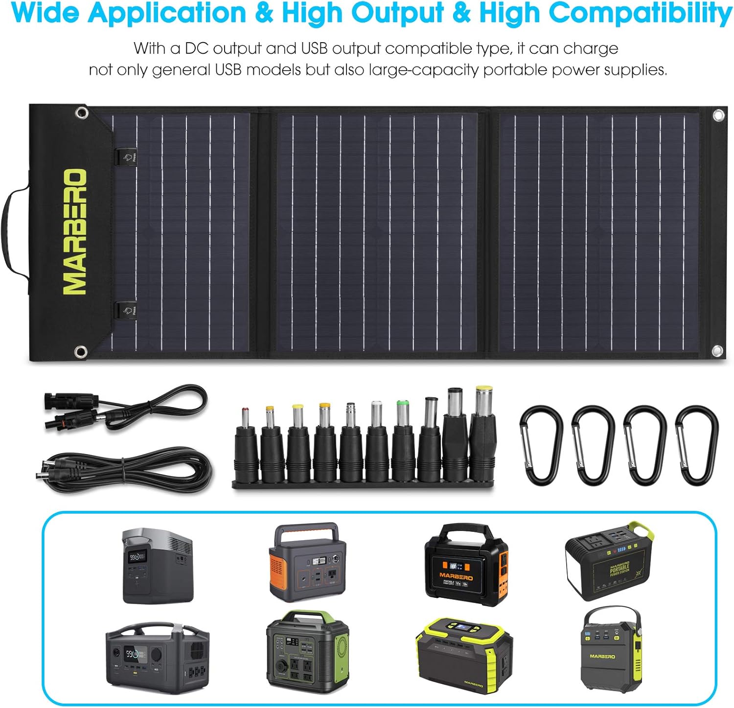 MARBERO 60W Portable Solar Panel