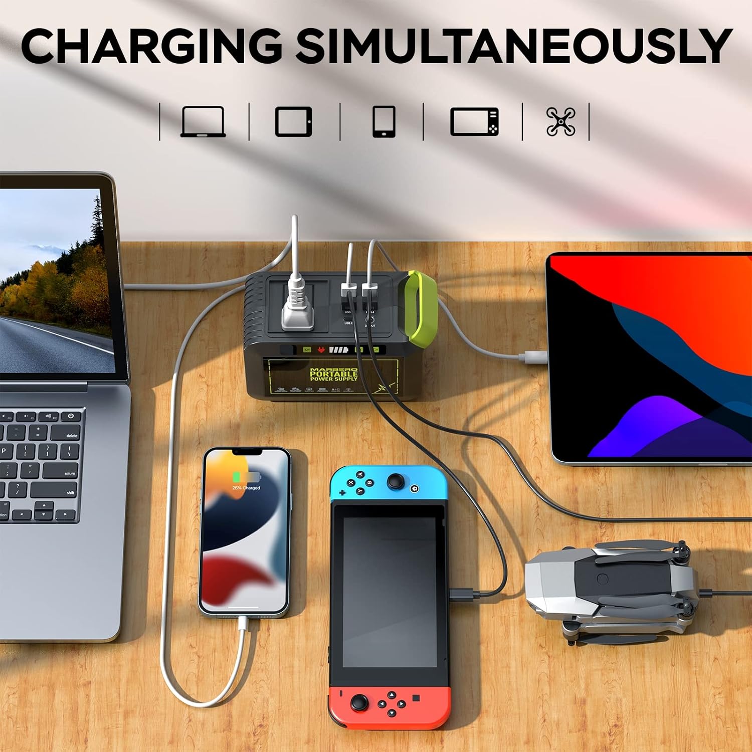 MARBERO 88Wh Portable Power Station