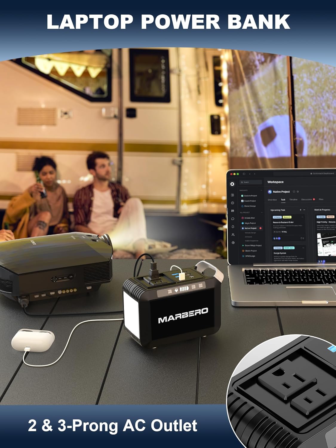MARBERO 88Wh Portable Power Station