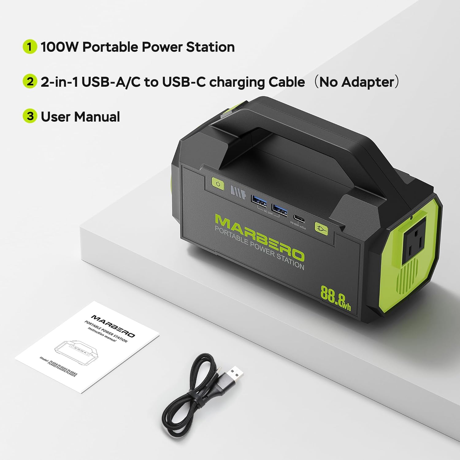 MARBERO 88.8Wh Portable Power Station PL60