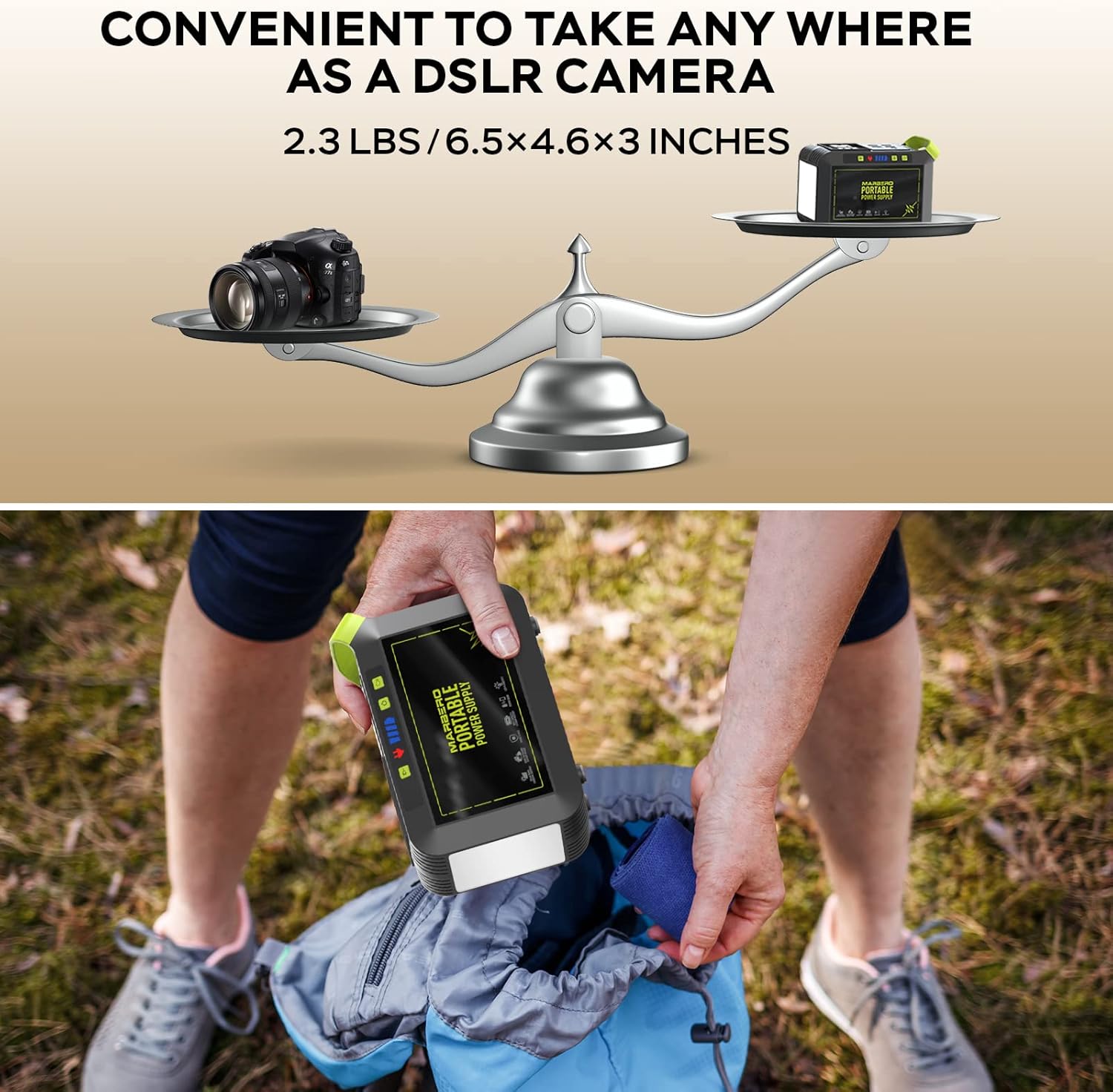 MARBERO 88Wh Portable Power Station